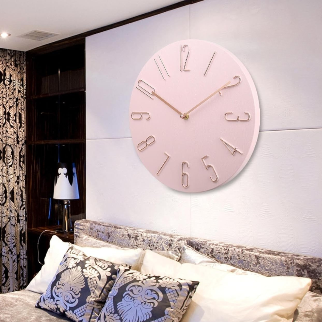 Nestora - Kiklos Kleurrijke Wandklok Grote Moderne Woonkamer Decoratie