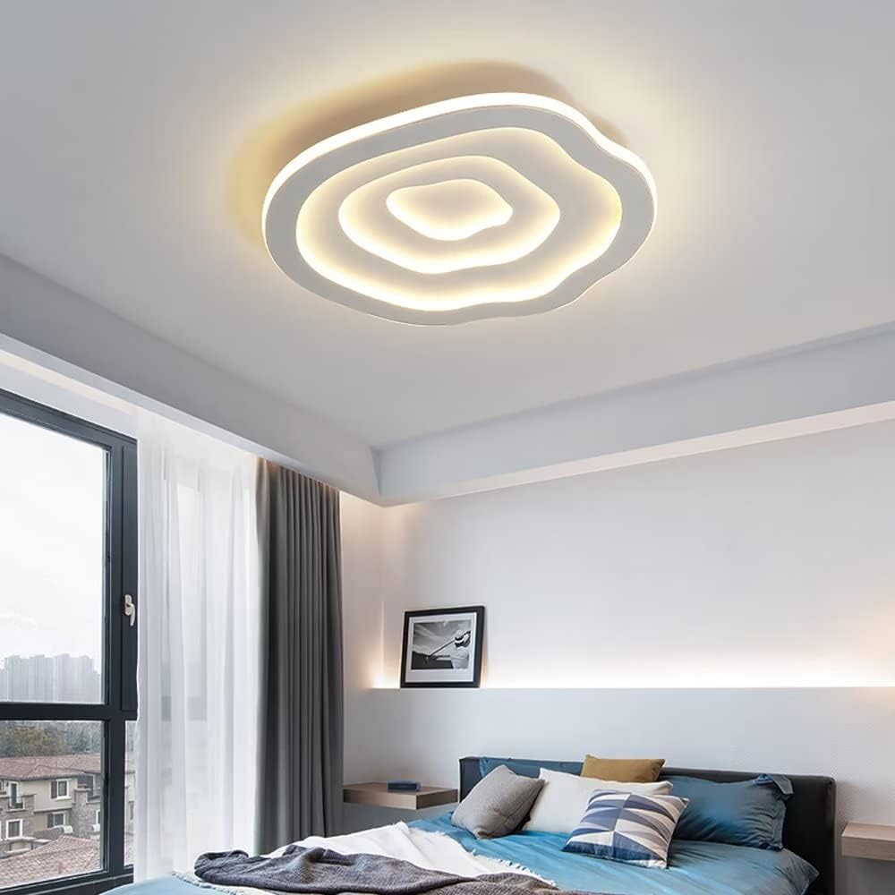 Wallure – Gebogen Acryl LED Plafondlamp Wit