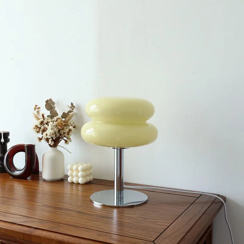 Vialume - Italiaanse Bauhaus Tafellamp met Vintage Charme Design