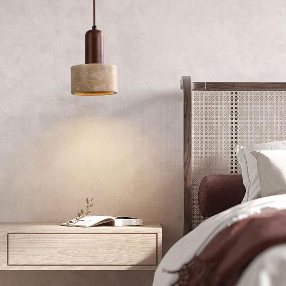 Terra – Natuurlijke Travertijn Hanglamp
