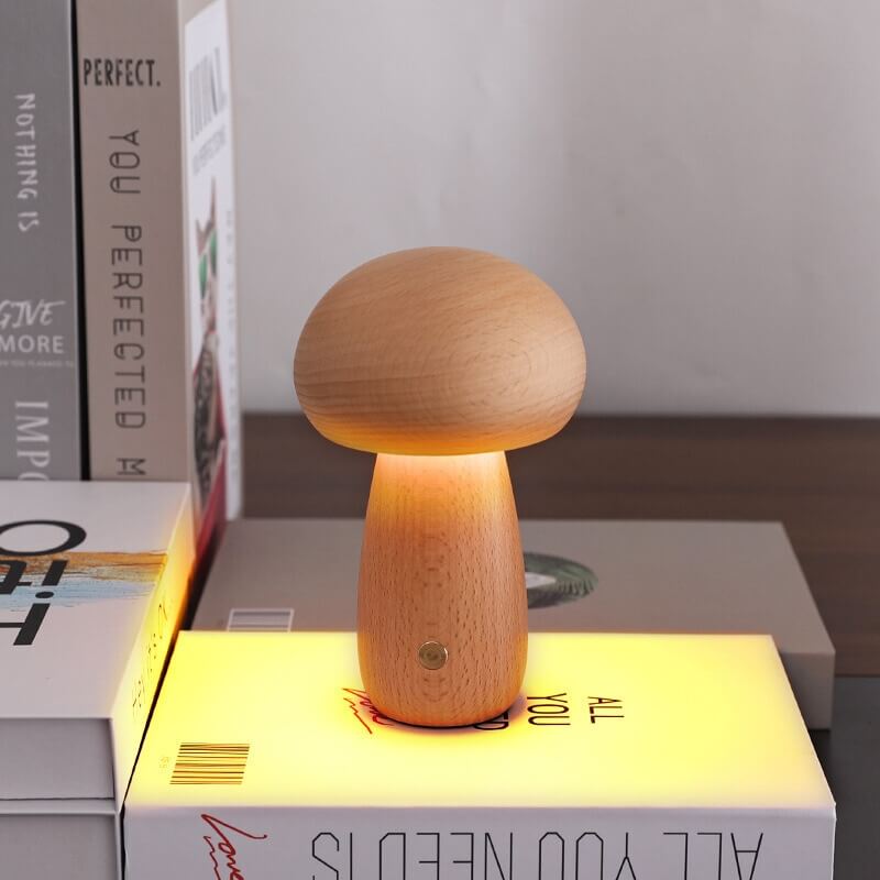 Candelis – Paddenstoel Nachtlamp met Warme Zachte LED Sfeerverlichting