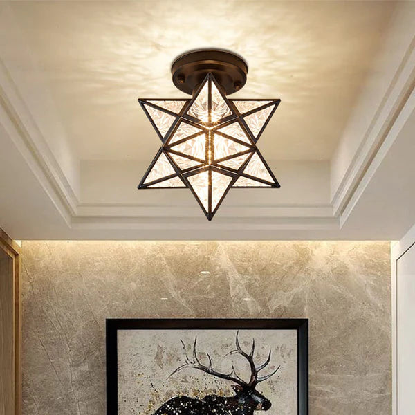 Stella – Geometrische Ster Plafondlamp