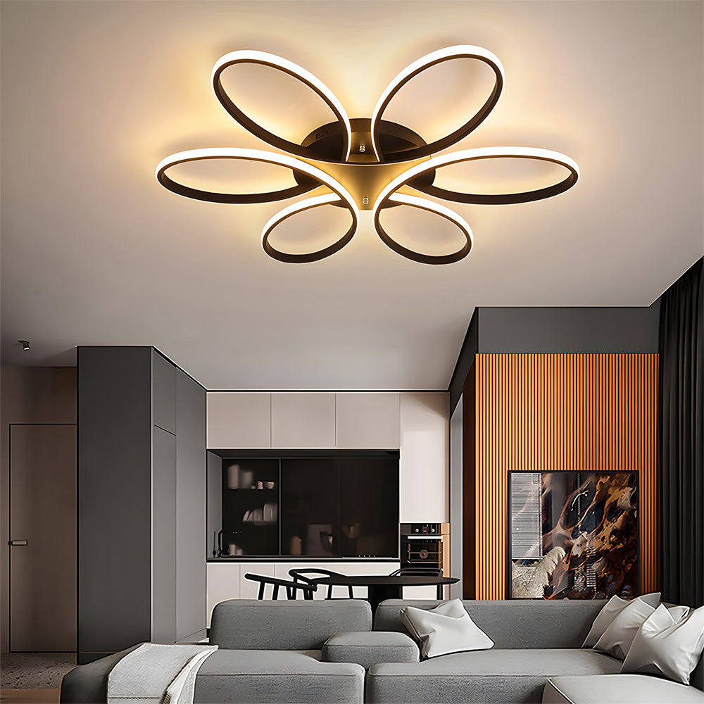 Lureva – Loop Design LED Plafondlamp