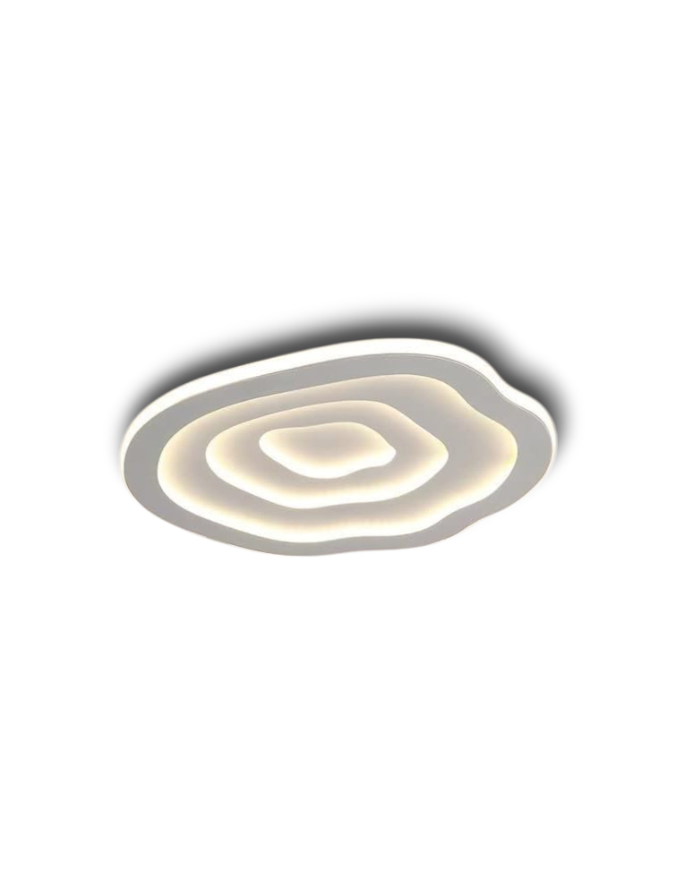 Wallure – Gebogen Acryl LED Plafondlamp Wit