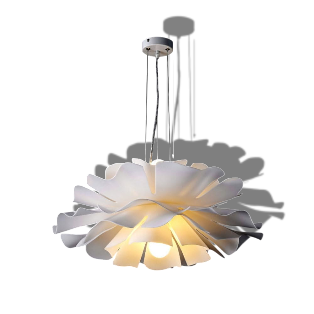 Elara – Bloemvormige Hanglamp met Petalen Design
