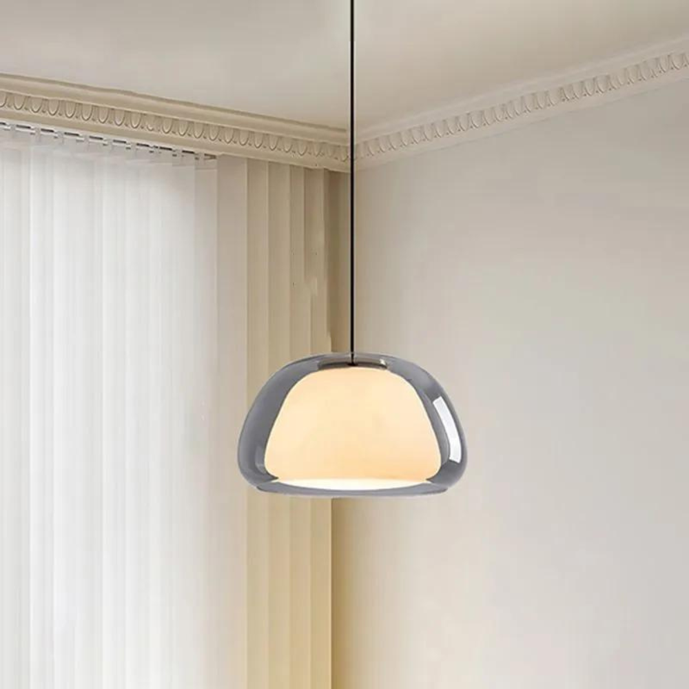Loira – Glazen Dome Hanglamp (Moderne Verstelbare Verlichting)