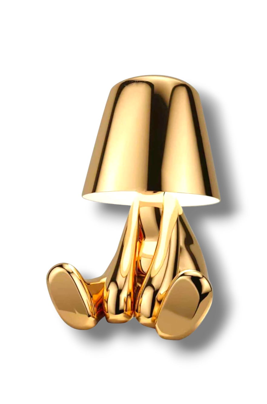 Aurevia – Gouden Tafellamp met Warm Zacht Licht