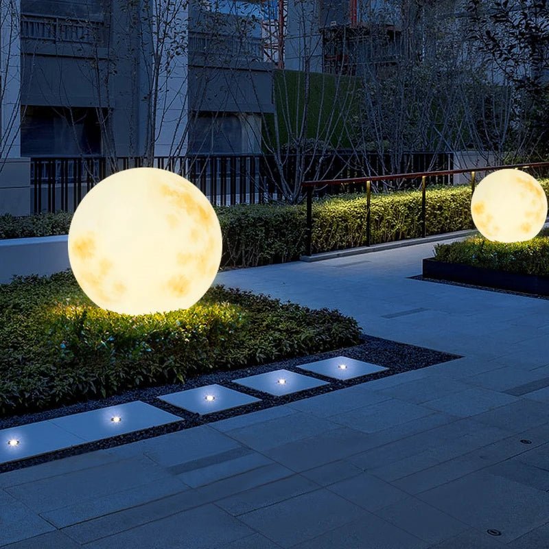 Luxora - Maanlamp Tuinverlichting Met Realistische Maanvorm Voor Buiten Decoratie