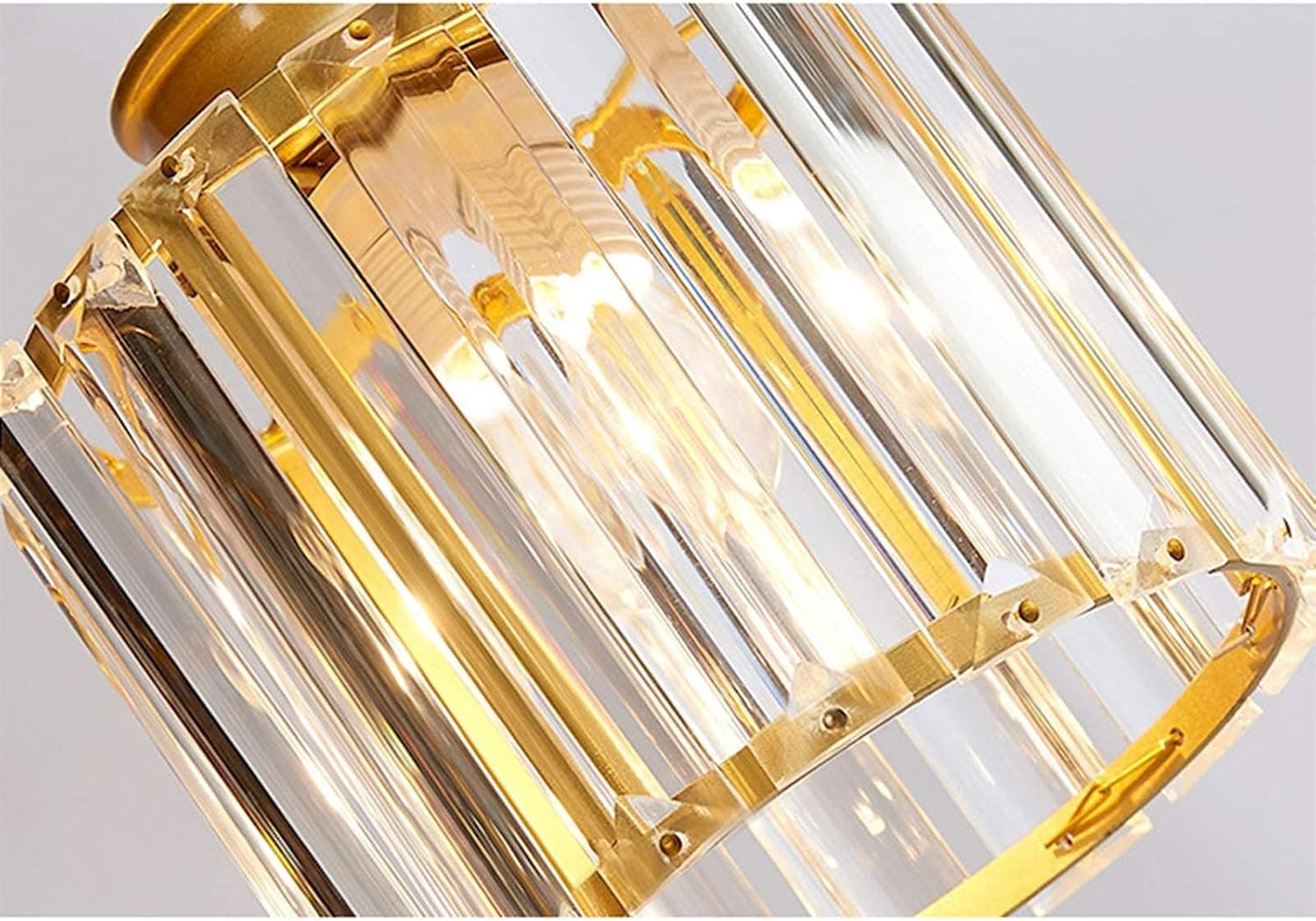 Velora – Kristallen Trap Chandelier (Vintage Hanglamp)
