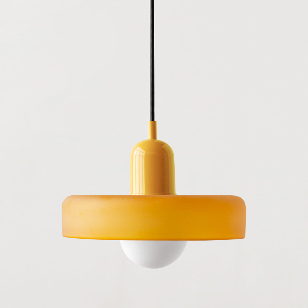 GleaMore - Bauhaus Hanglamp In Stijlvol Gekleurd Glas
