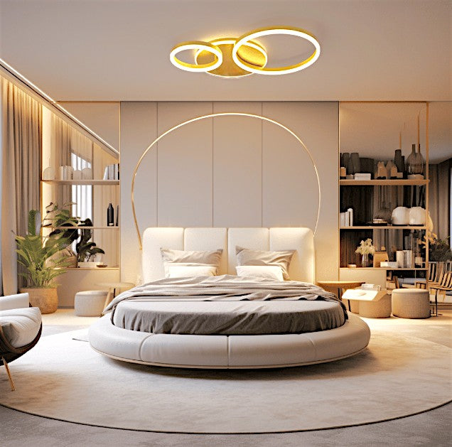 Bloomelle - Moderne Plafondlamp Met Meerdere Cirkels Voor Stijlvolle Interieurverlichting