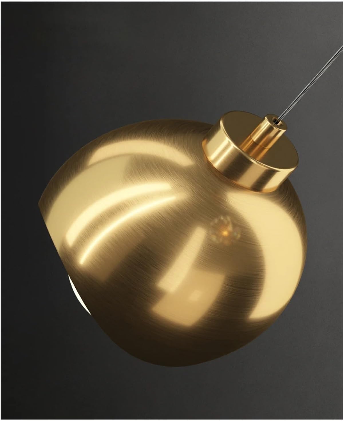 Urnelis - Elegante Hanglamp Van Goud En Kristal Met LED Voor Woon- En Eetruimtes