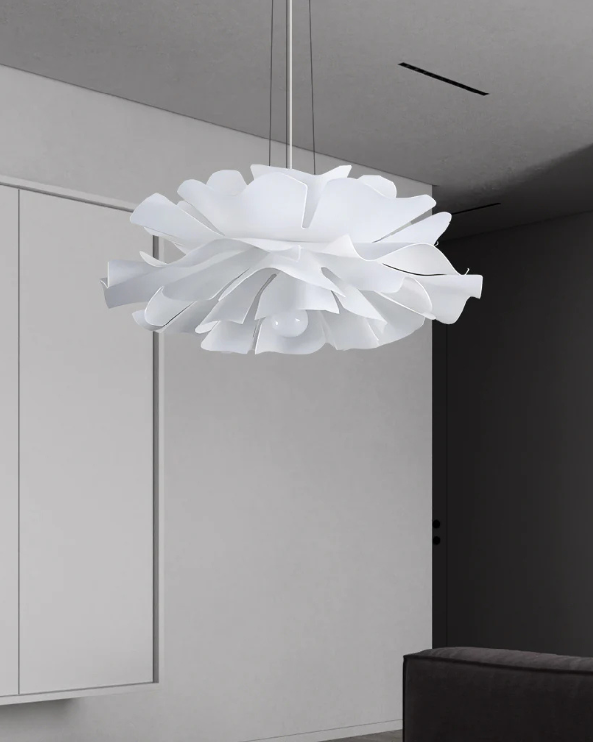 Elara – Bloemvormige Hanglamp met Petalen Design