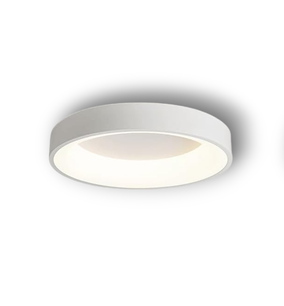 Planora – Scandinavische Ronde LED Plafondlamp met Warme Gloed