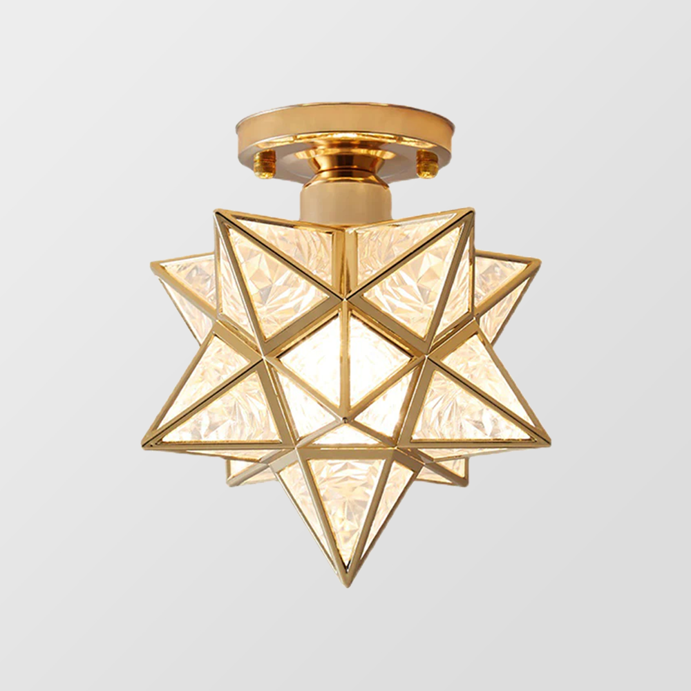 Stella – Geometrische Ster Plafondlamp