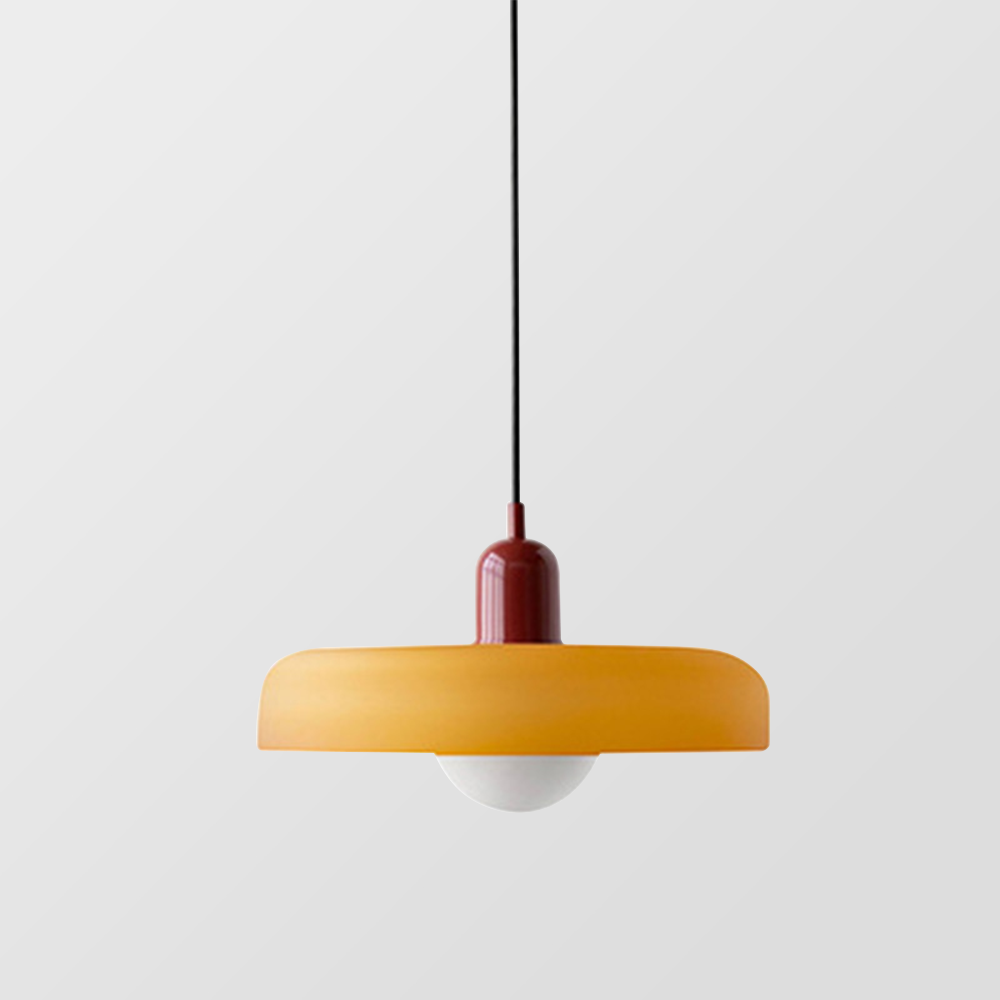 GleaMore - Bauhaus Hanglamp In Stijlvol Gekleurd Glas