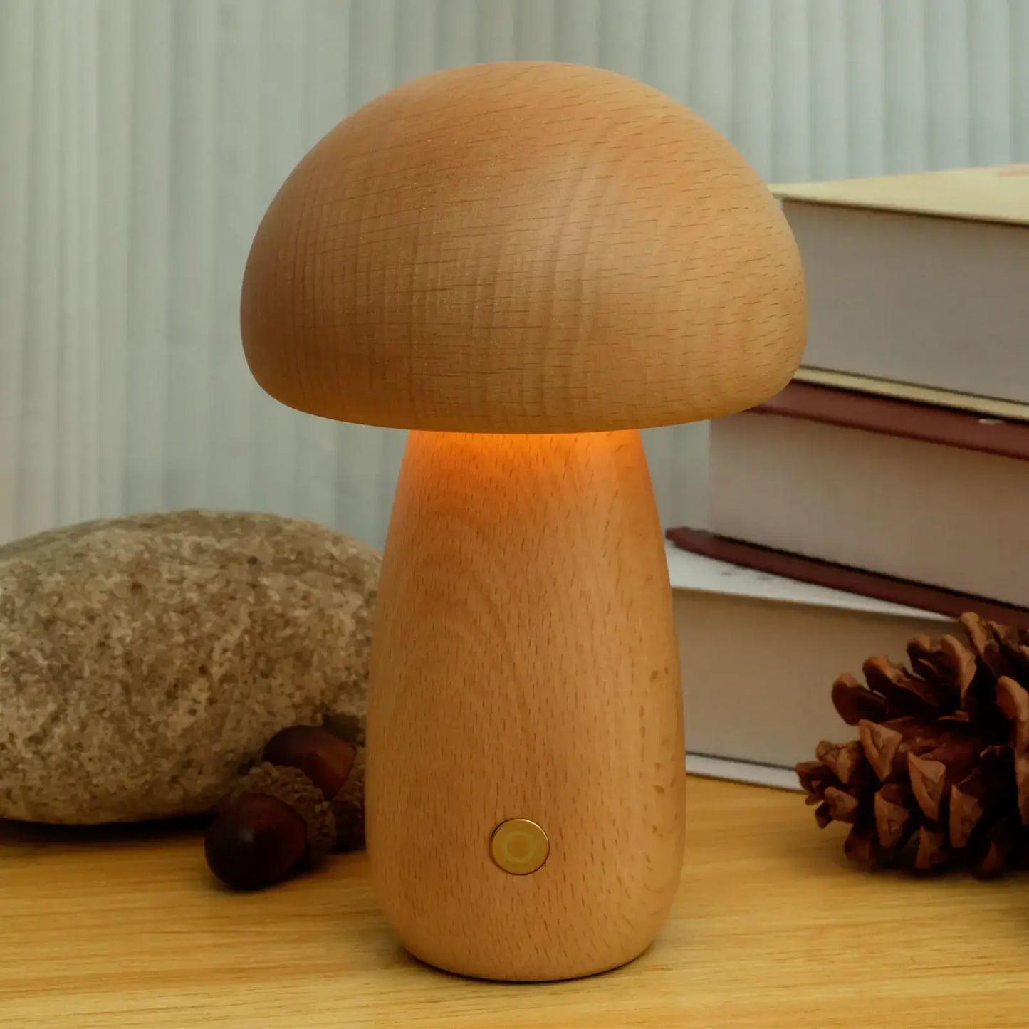 Candelis – Paddenstoel Nachtlamp met Warme Zachte LED Sfeerverlichting