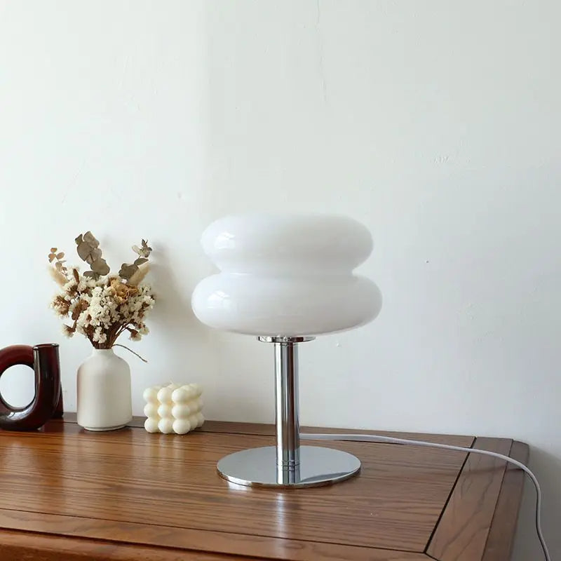 Vialume - Italiaanse Bauhaus Tafellamp met Vintage Charme Design