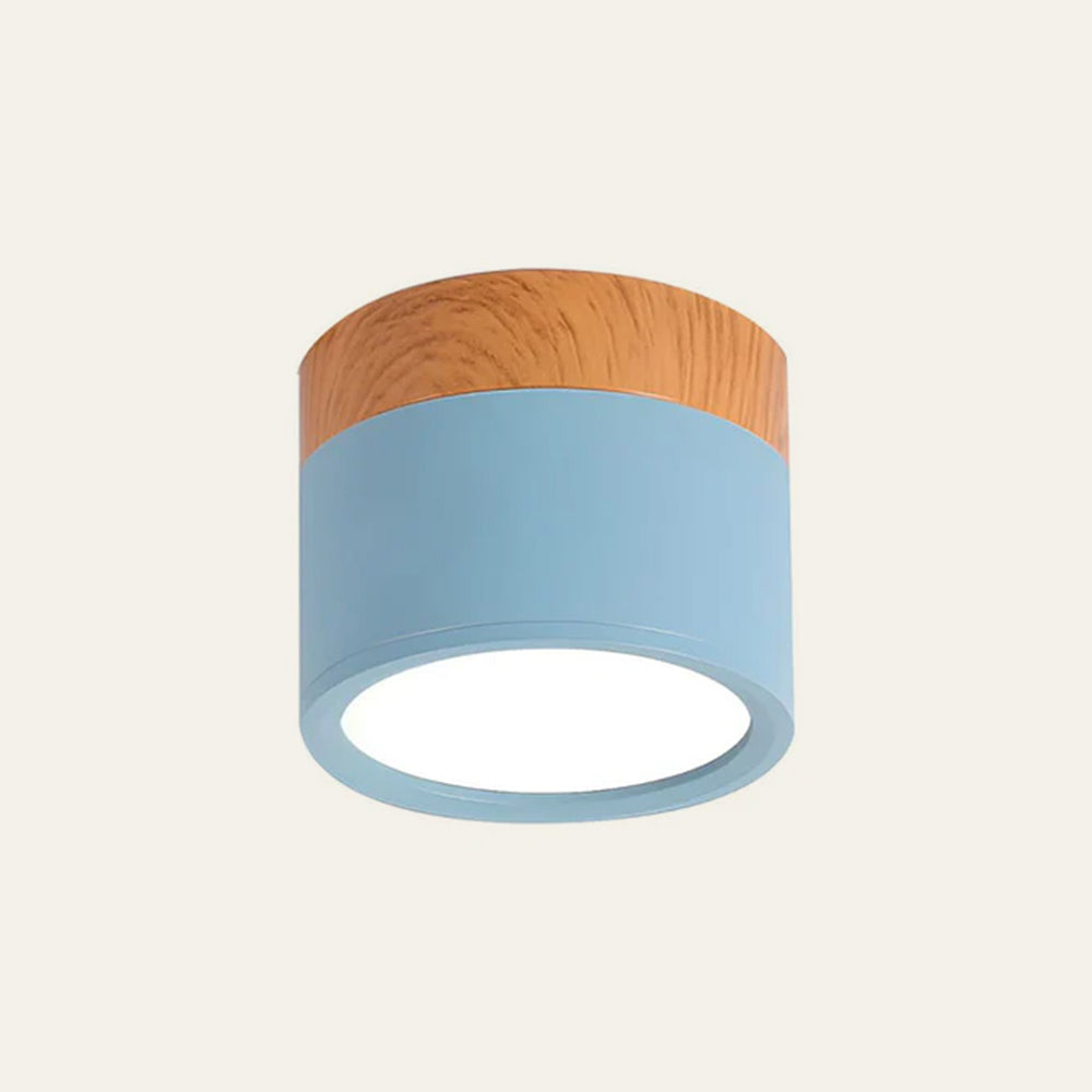 Cylora – Moderne LED Cilinder Plafondlamp met Strak Flush Mount Ontwerp