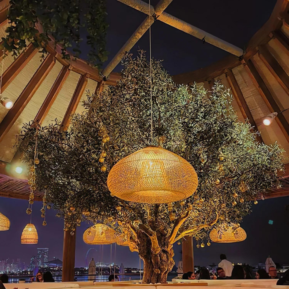 Aveline – Handgemaakte Rattan Japandi Hanglamp