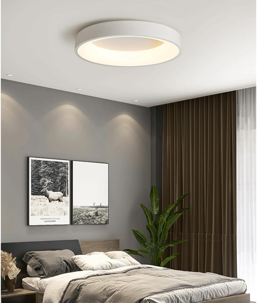Planora – Scandinavische Ronde LED Plafondlamp met Warme Gloed
