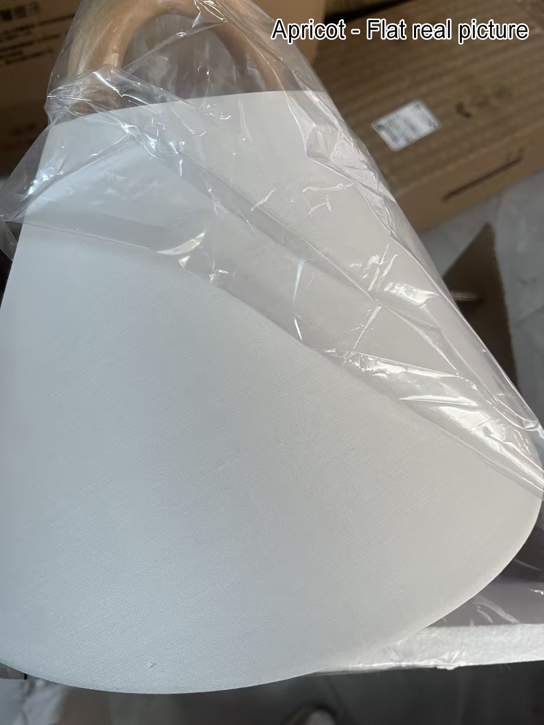 Edda – Moderne Geplisseerde Stoffen & Massief Houten Wandlamp (1-Licht)