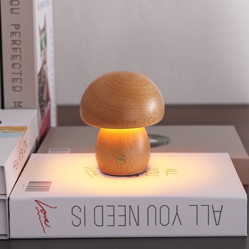Candelis – Paddenstoel Nachtlamp met Warme Zachte LED Sfeerverlichting