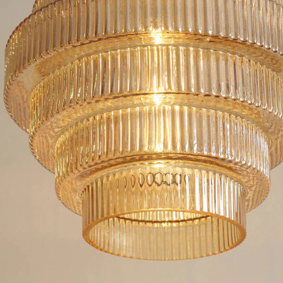 Aurelia – Retro Glazen Hanglamp