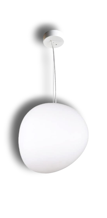 Statuvia – Zwevende Kiezel Hanglamp voor de Eetkamer