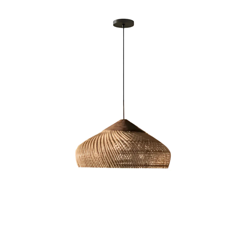Solenne – Retro Boheemse Rattan Hanglamp