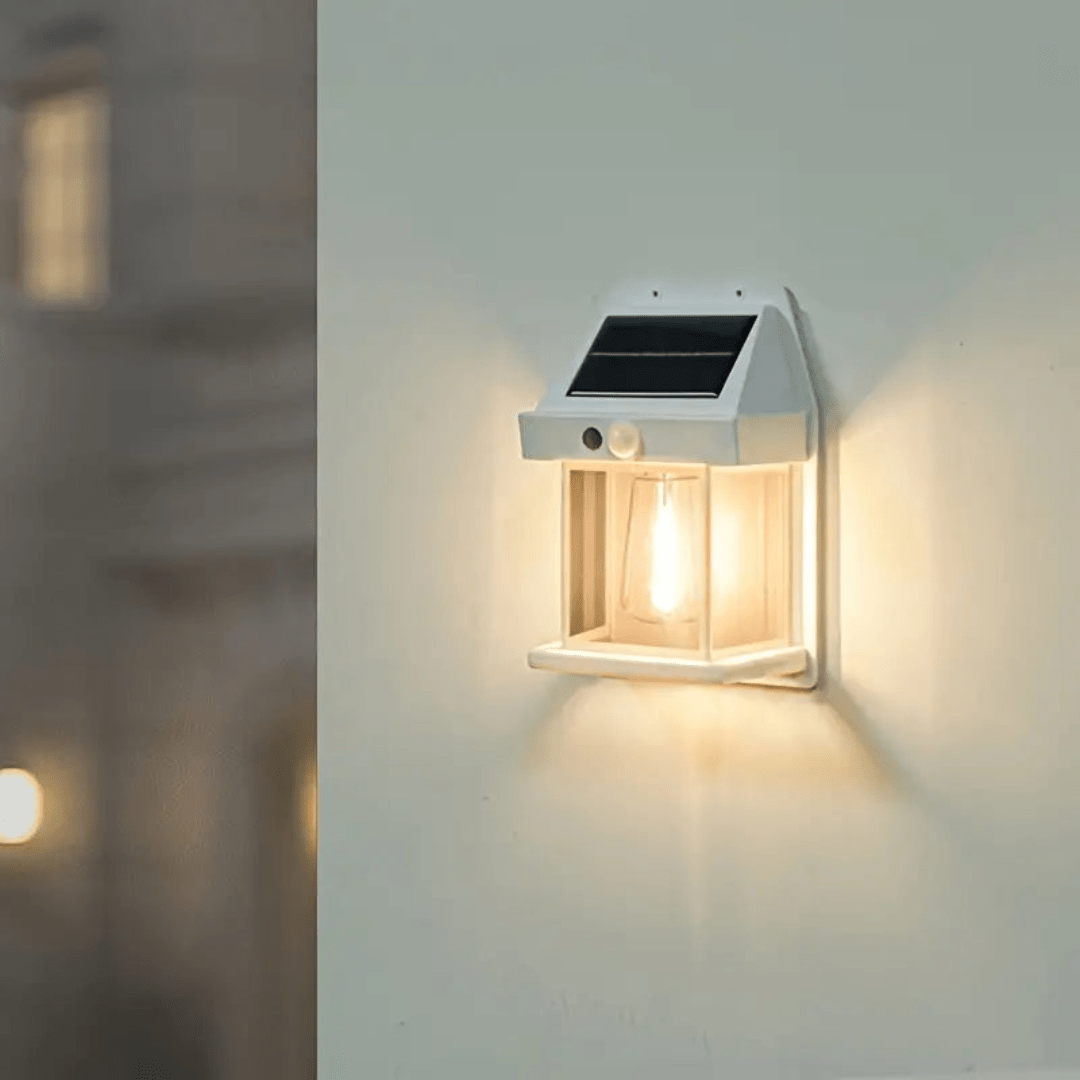 Brillence – Moderne Zonne-Wandlamp Waterdicht met Bewegingssensor