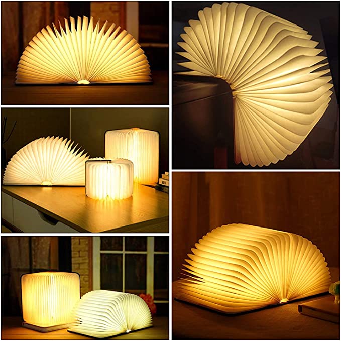 Lumora – LED Tafellamp Boekenlamp Oplaadbaar | Design Nachtlamp