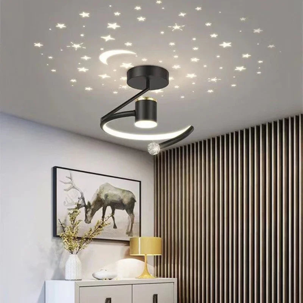 Statulis - Sterrenhemel LED Plafondlamp Voor Kinderkamers En Moderne Woonruimtes
