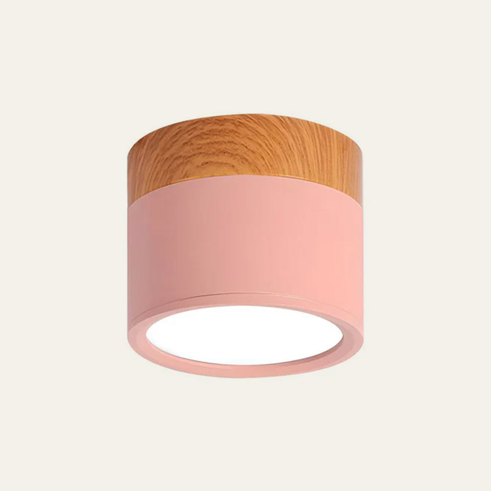 Cylora – Moderne LED Cilinder Plafondlamp met Strak Flush Mount Ontwerp