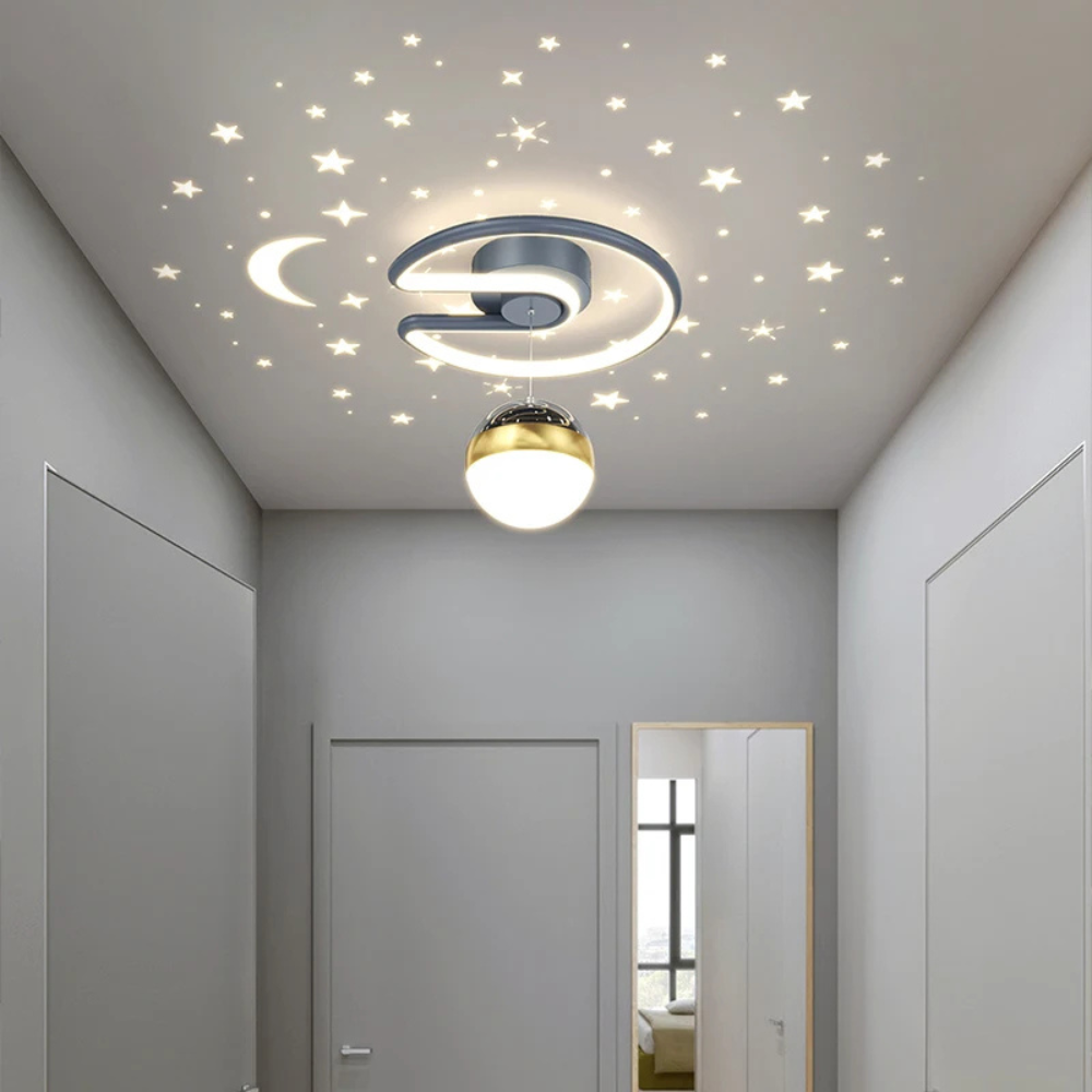 Statulis - Sterrenhemel LED Plafondlamp Voor Kinderkamers En Moderne Woonruimtes