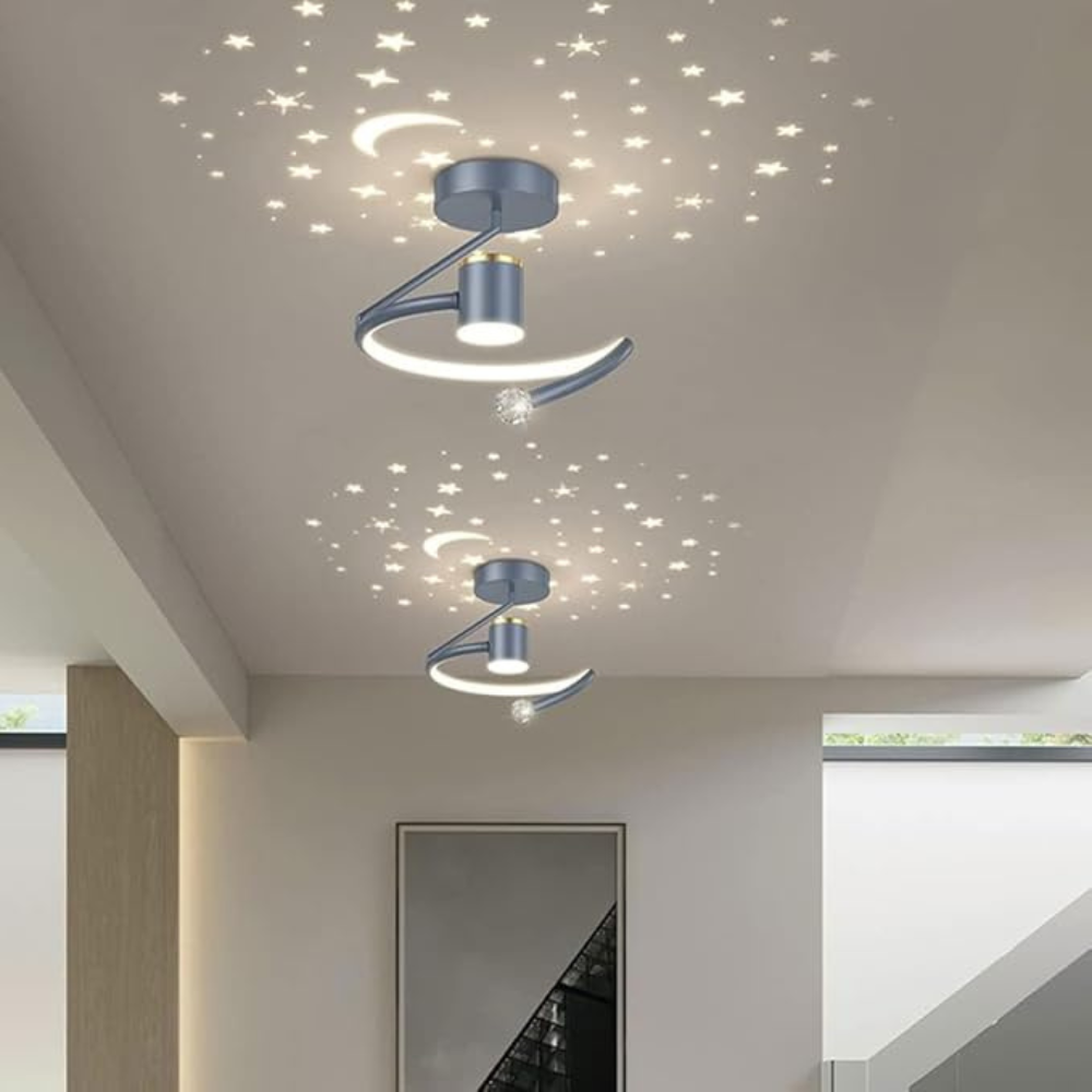 Statulis - Sterrenhemel LED Plafondlamp Voor Kinderkamers En Moderne Woonruimtes