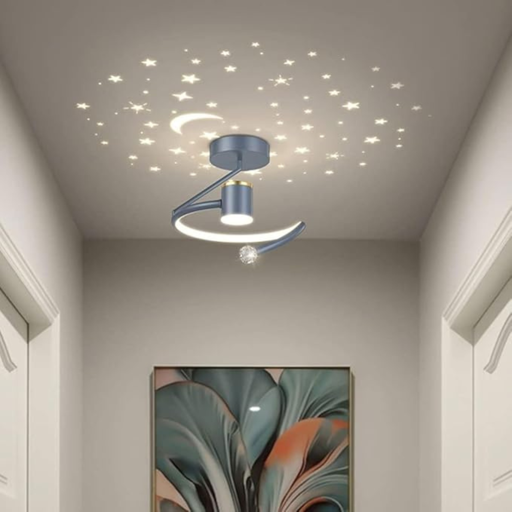 Statulis - Sterrenhemel LED Plafondlamp Voor Kinderkamers En Moderne Woonruimtes
