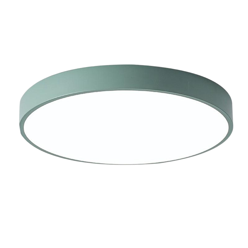 NestGLow - Moderne Scandinavische Houten Ronde Plafondlamp Voor Elegante Interieurs