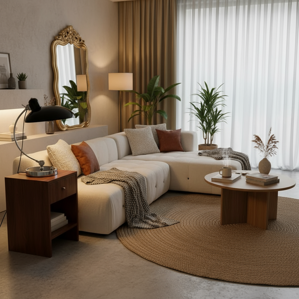 Arco – Bauhaus Geïnspireerde Tafellamp (Scandinavisch Design, IJzer & Chroom Afwerking)