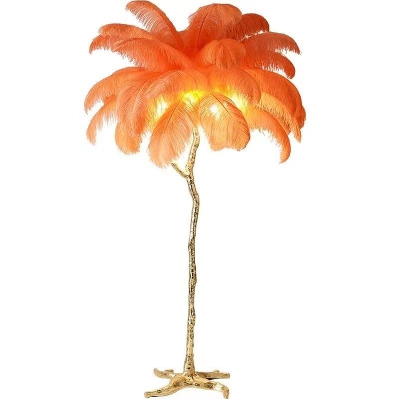 Anaëlle – Luxe Pluizige Vloerlamp met LED Verlichting