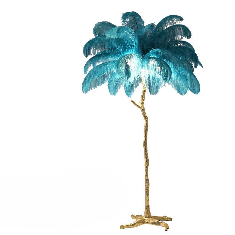 Anaëlle – Luxe Pluizige Vloerlamp met LED Verlichting