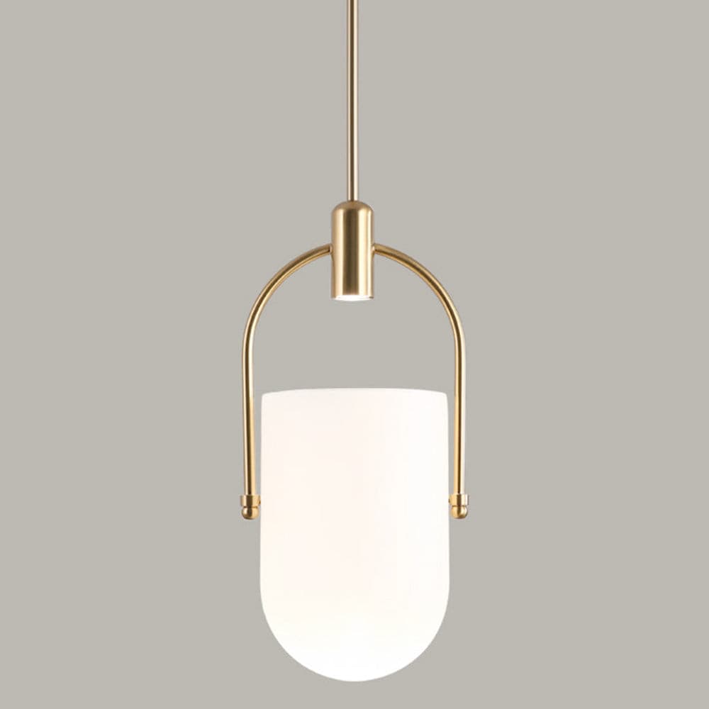 Candelis - Hanglamp Met Transparant Glas En Metalen Details