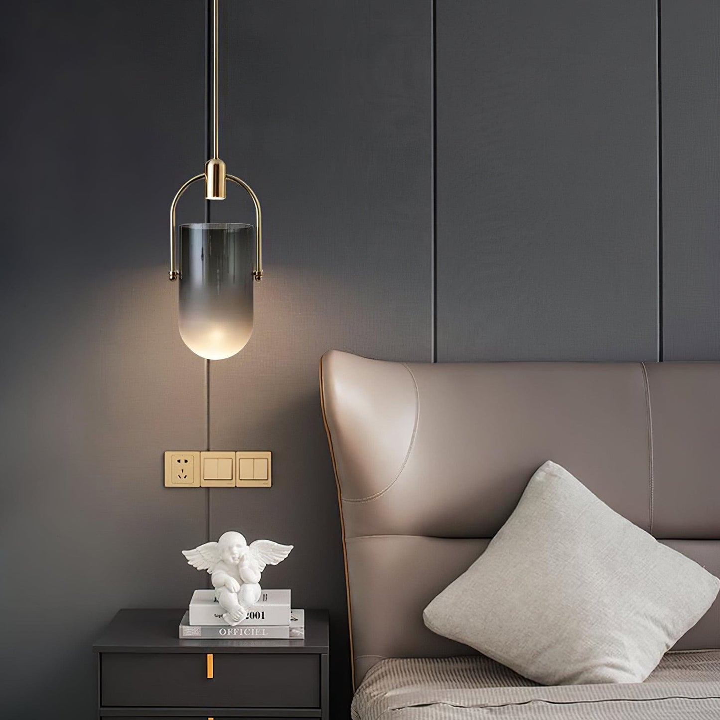 Candelis - Hanglamp Met Transparant Glas En Metalen Details
