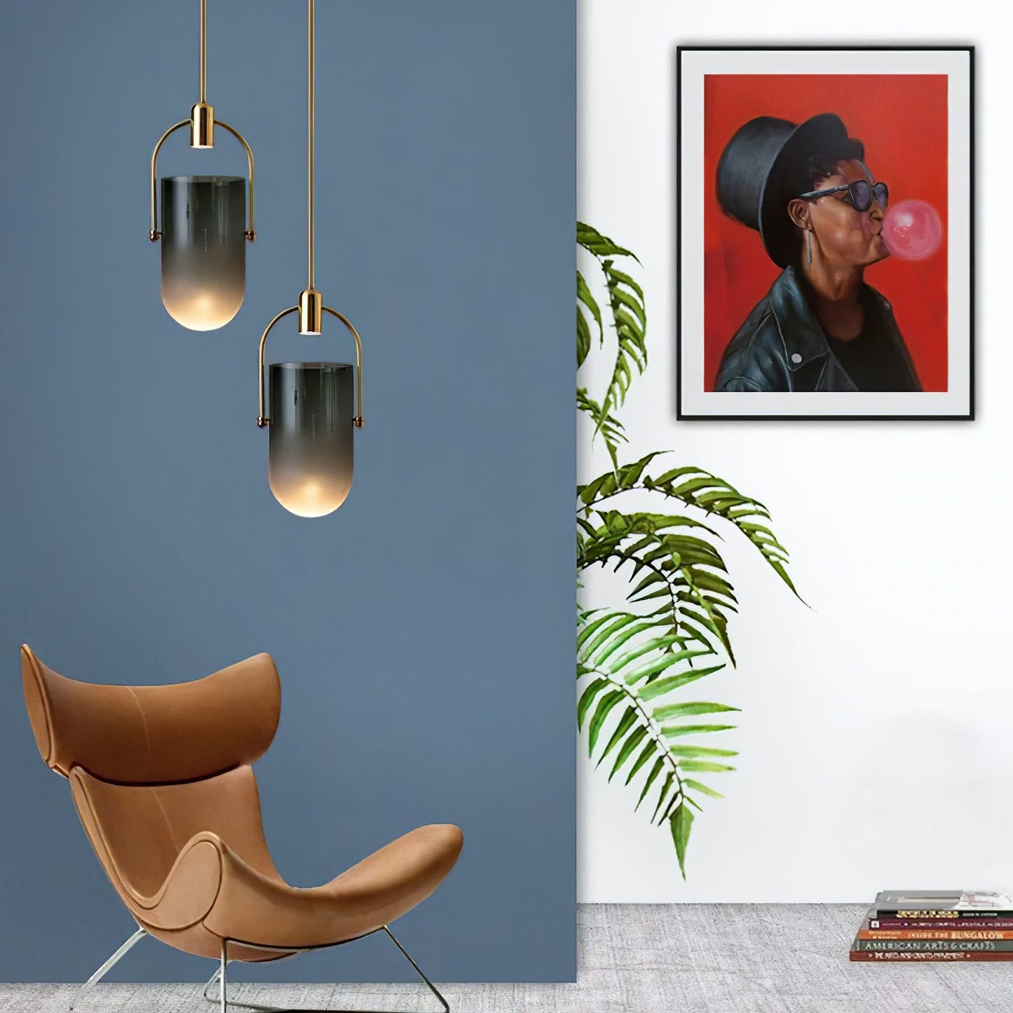 Candelis - Hanglamp Met Transparant Glas En Metalen Details