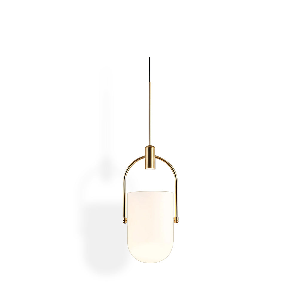 Candelis - Hanglamp Met Transparant Glas En Metalen Details