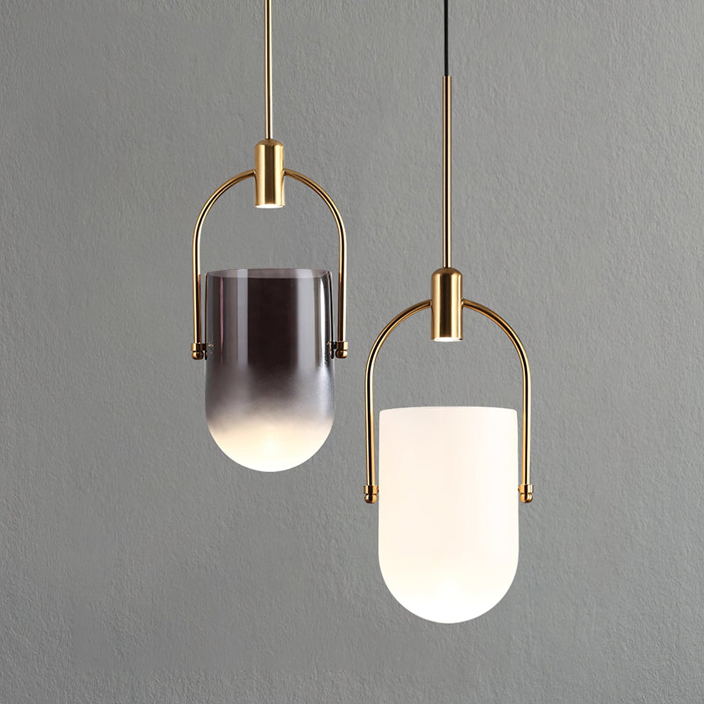 Candelis - Hanglamp Met Transparant Glas En Metalen Details