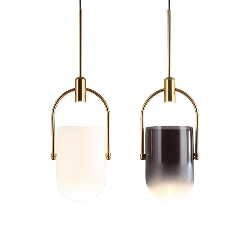 Candelis - Hanglamp Met Transparant Glas En Metalen Details