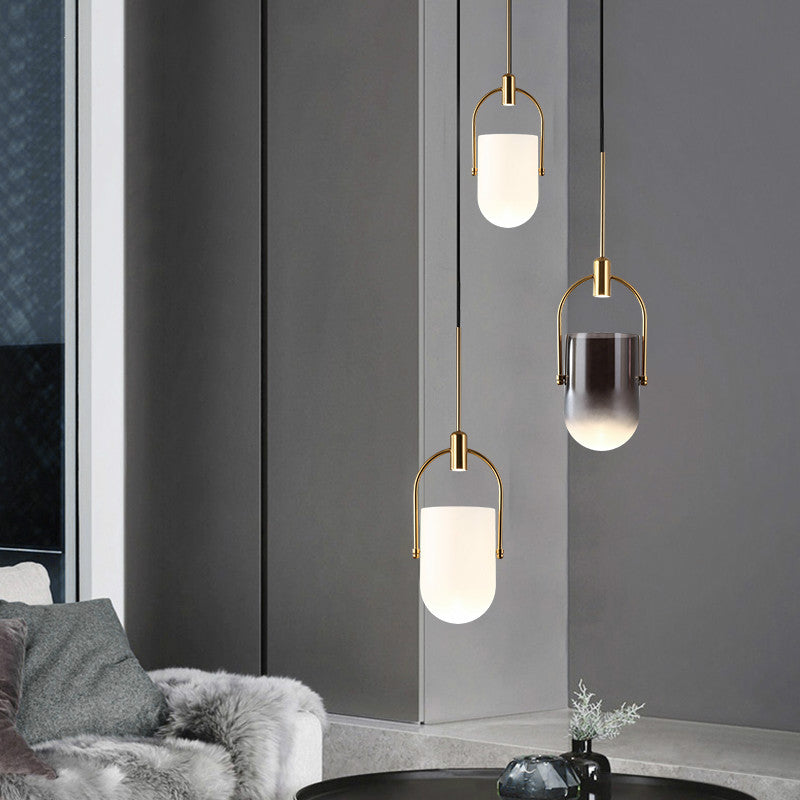 Candelis - Hanglamp Met Transparant Glas En Metalen Details