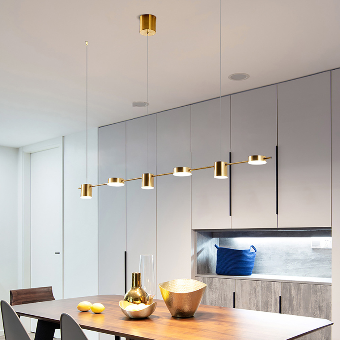 Riverra - Moderne Hanglamp Van Aluminium Voor Keuken En Eetkamer