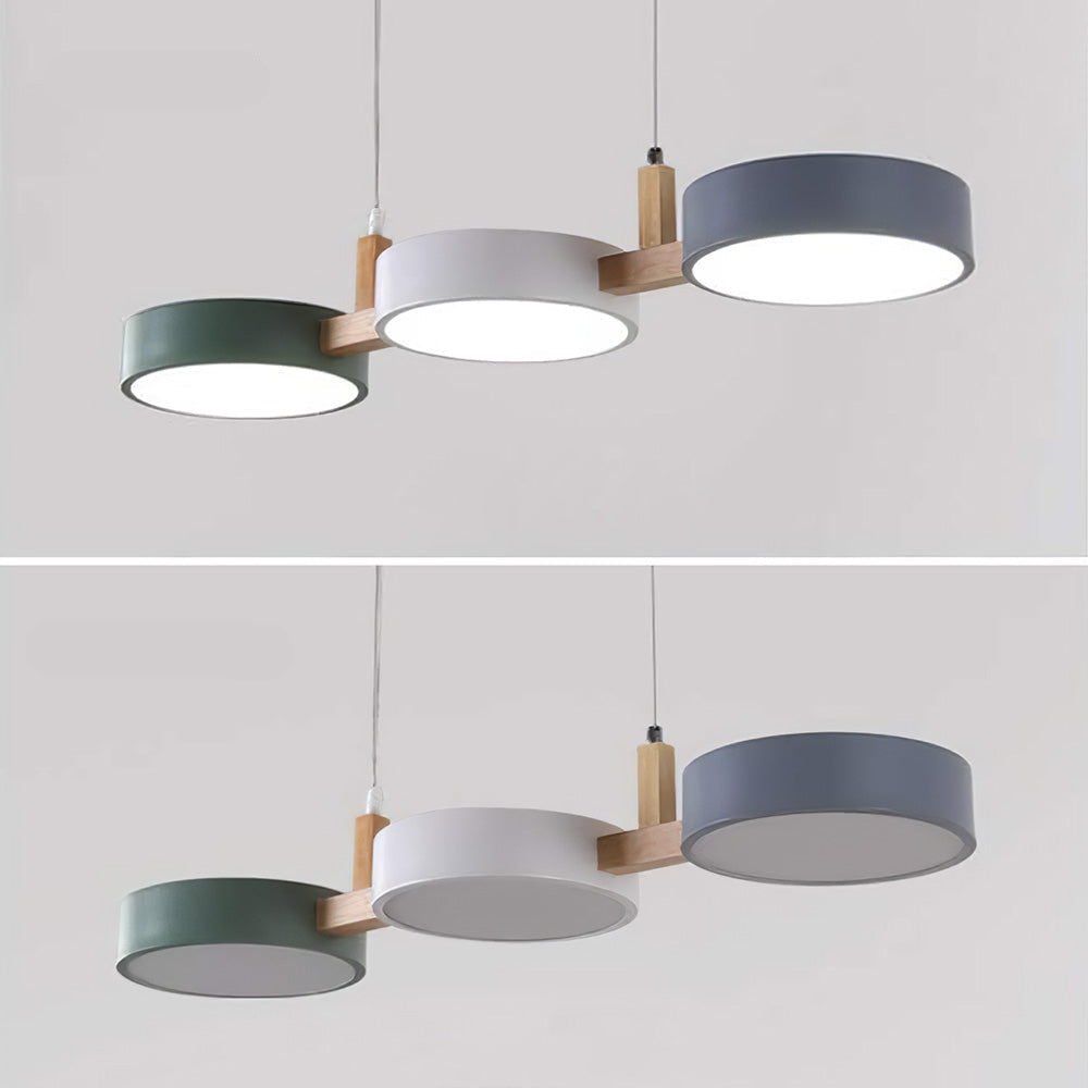 Noro – Scandinavische Hanglamp (Plafondlamp, Hout & Metaal, Modern Minimalistisch, E27)